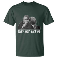 Malcolm X and MLK T Shirt They Not Like Us - Wonder Print Shop