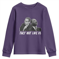 Malcolm X and MLK Youth Sweatshirt They Not Like Us - Wonder Print Shop