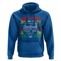 Juneteenth 1865 Hoodie Celebrate Black Freedom Breaking Every Chain - Wonder Print Shop