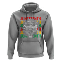 Juneteenth 1865 Hoodie Celebrate Black Freedom Breaking Every Chain - Wonder Print Shop