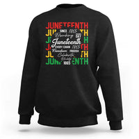 Juneteenth 1865 Sweatshirt Celebrate Black Freedom Breaking Every Chain - Wonder Print Shop