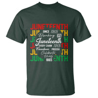 Juneteenth 1865 T Shirt Celebrate Black Freedom Breaking Every Chain - Wonder Print Shop