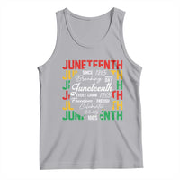Juneteenth 1865 Tank Top Celebrate Black Freedom Breaking Every Chain - Wonder Print Shop