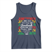 Juneteenth 1865 Tank Top Celebrate Black Freedom Breaking Every Chain - Wonder Print Shop