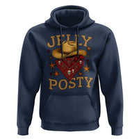 Jelly Posty Cowboy Bandana Hoodie Funny Country Western Rodeo - Wonder Print Shop