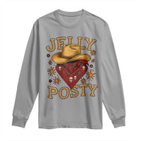 Jelly Posty Cowboy Bandana Long Sleeve Shirt Funny Country Western Rodeo - Wonder Print Shop