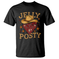 Jelly Posty Cowboy Bandana T Shirt Funny Country Western Rodeo - Wonder Print Shop