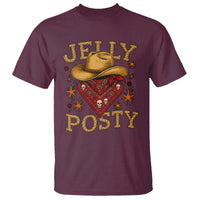 Jelly Posty Cowboy Bandana T Shirt Funny Country Western Rodeo - Wonder Print Shop
