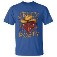 Jelly Posty Cowboy Bandana T Shirt Funny Country Western Rodeo - Wonder Print Shop