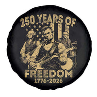 250 Years of Freedom US Presidents Rock Band Spare Tire Cover Funny Abraham Lincoln George Washington Teddy Roosevelt Concert 1776 to 2026