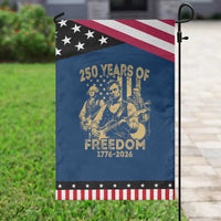250 Years of Freedom US Presidents Rock Band Patriotic Garden Flag Funny Abraham Lincoln George Washington Teddy Roosevelt Concert 1776 to 2026