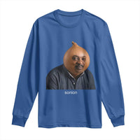 Viral Sonion Surreal Meme Long Sleeve Shirt Funny Crying Onion Man Aesthetic Joke