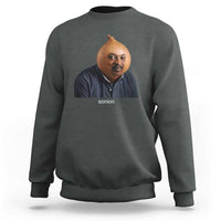 Viral Sonion Surreal Meme Sweatshirt Funny Crying Onion Man Aesthetic Joke