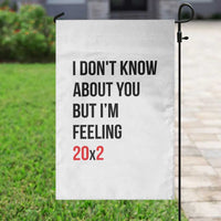 Funny 40th Birthday Pop Culture Lyric Parody Garden Flag Im Feeling 20x2 40 Years Old Milestone Bday Gag Gift