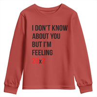 Funny 40th Birthday Pop Culture Lyric Parody Youth Sweatshirt Im Feeling 20x2 40 Years Old Milestone Bday Gag Gift