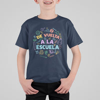 Back To School In Spanish T Shirt For Kid De Vuelta A La Escuela Welcome Espanol - Wonder Print Shop