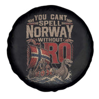 Funny You Cant Spell Norway Without RO Spare Tire Cover Vintage Longship Viking Row Spirit Heritage
