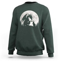 Dragon Boop Cat Full Moon Graphic Sweatshirt Cute Fantasy Animal RPG Gamers