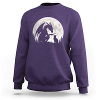 Dragon Boop Cat Full Moon Graphic Sweatshirt Cute Fantasy Animal RPG Gamers