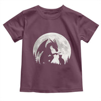 Dragon Boop Cat Full Moon Graphic Toddler T Shirt Cute Fantasy Animal RPG Gamers
