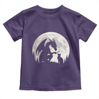 Dragon Boop Cat Full Moon Graphic Toddler T Shirt Cute Fantasy Animal RPG Gamers