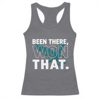 Been There Won That Racerback Tank Top Game Day Champions Sport Fans - Wonder Print Shop