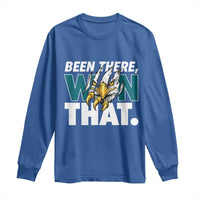 Been There Won That Fierce Eagle Long Sleeve Shirt Game Day Champions Sport Fans - Wonder Print Shop