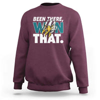 Been There Won That Fierce Eagle Sweatshirt Game Day Champions Sport Fans - Wonder Print Shop