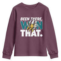 Been There Won That Fierce Eagle Youth Sweatshirt Game Day Champions Sport Fans - Wonder Print Shop