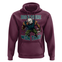 Been There Won That Fierce Football Graphic Hoodie Game Day Champions Sport Fans - Wonder Print Shop
