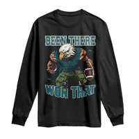 Been There Won That Fierce Football Graphic Long Sleeve Shirt Game Day Champions Sport Fans - Wonder Print Shop