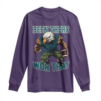 Been There Won That Fierce Football Graphic Long Sleeve Shirt Game Day Champions Sport Fans - Wonder Print Shop