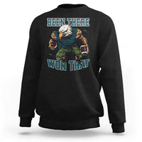 Been There Won That Fierce Football Graphic Sweatshirt Game Day Champions Sport Fans - Wonder Print Shop