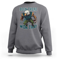 Been There Won That Fierce Football Graphic Sweatshirt Game Day Champions Sport Fans - Wonder Print Shop