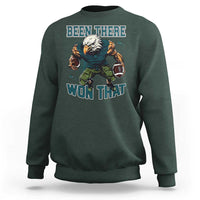 Been There Won That Fierce Football Graphic Sweatshirt Game Day Champions Sport Fans - Wonder Print Shop