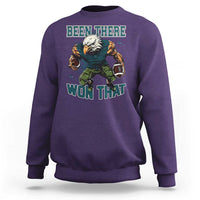 Been There Won That Fierce Football Graphic Sweatshirt Game Day Champions Sport Fans - Wonder Print Shop