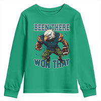 Been There Won That Fierce Football Graphic Youth Sweatshirt Game Day Champions Sport Fans - Wonder Print Shop