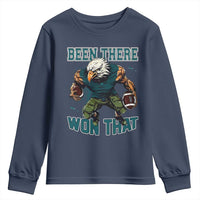 Been There Won That Fierce Football Graphic Youth Sweatshirt Game Day Champions Sport Fans - Wonder Print Shop