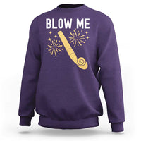 Funny Offensive Blow Me Sweatshirt Adult Humor Party Celebration - Wonder Print Shop