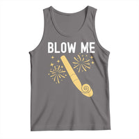 Funny Offensive Blow Me Tank Top Adult Humor Party Celebration - Wonder Print Shop