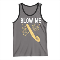 Funny Offensive Blow Me Tank Top Adult Humor Party Celebration - Wonder Print Shop
