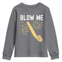 Funny Offensive Blow Me Youth Sweatshirt Adult Humor Party Celebration - Wonder Print Shop