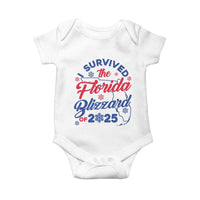 I Survived The Florida Blizzard Of 2025 Baby Onesie