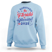 I Survived The Florida Blizzard Of 2025 Sweatshirt TS02