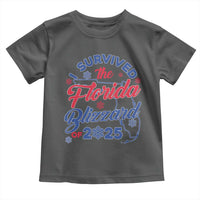 I Survived The Florida Blizzard Of 2025 Toddler T Shirt