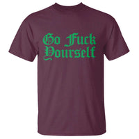Fanone Officer Go F Yourself T Shirt Edgy Rebellious Attitude