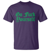 Fanone Officer Go F Yourself T Shirt Edgy Rebellious Attitude