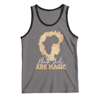 Black Girls Are Magic Tank Top Afro Melanin Pride