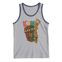 Black King Tank Top Black Father African American Men