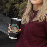 Pink Shirt Day Tumbler Cup In A World Where You Can Be Anything Be Kind Rainbow Choose Kindness